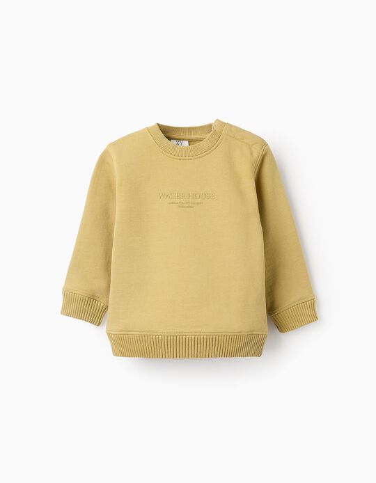 Comprar Online Sweat de Algodão para Bebé Menino 'Water House', Amarelo