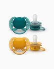 2 Sucettes Ultra Soft Silicone 6-18M Philips/Avent