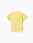 Comprar Online T-shirt de Algodão com Estampado para Bebé Menino 'Dress- Up', Amarelo