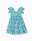 Strappy Dress for Baby Girls 'You&Me', Turquoise