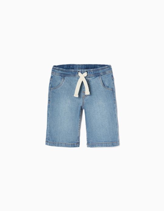 Denim Shorts for Boys 'Midi', Blue