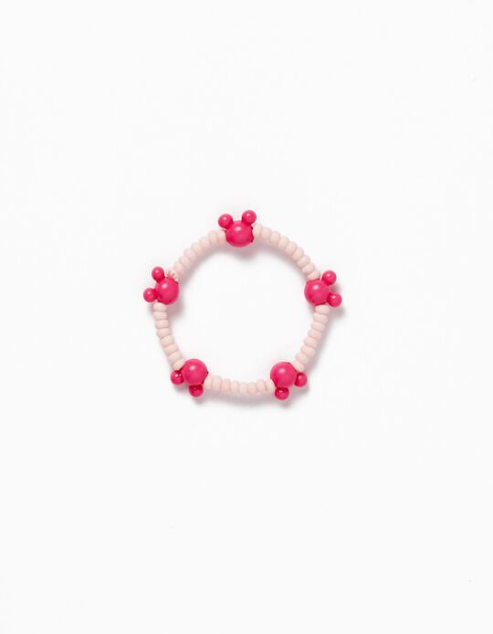 Bracelet with Beads for Girls 'Minnie', Pink