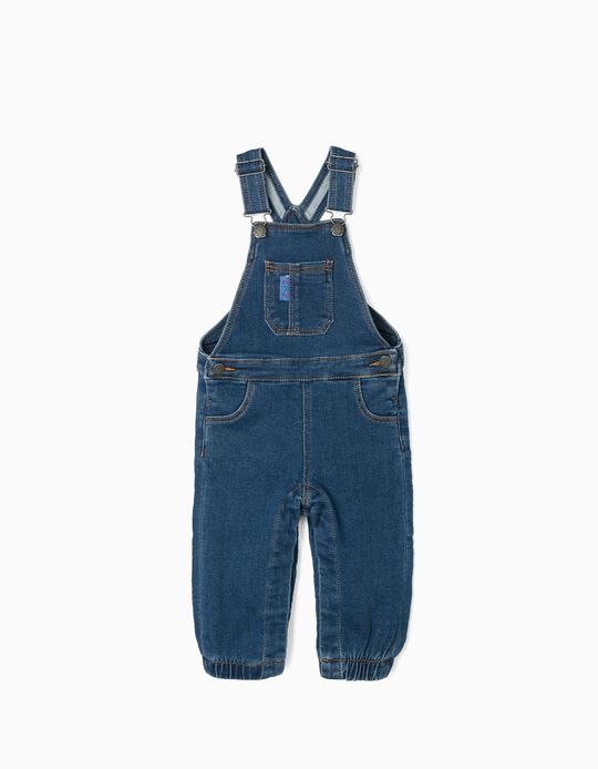 Denim Dungarees for Baby Boys, Blue