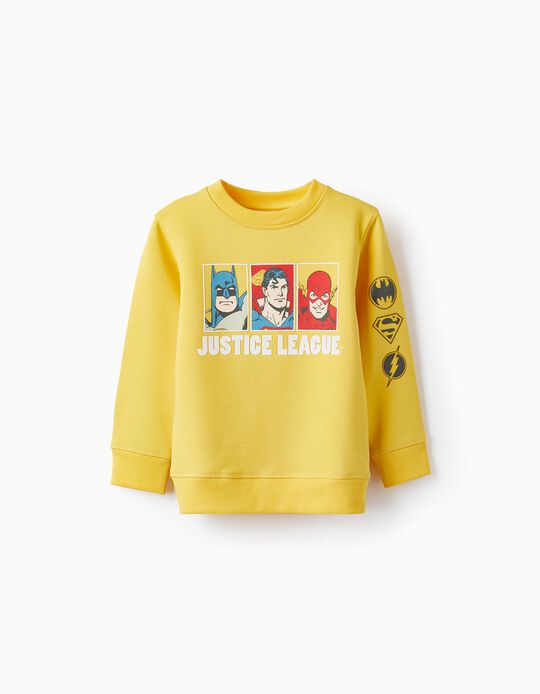 Sweatshirt for Boys 'DC - Justice League', Yellow
