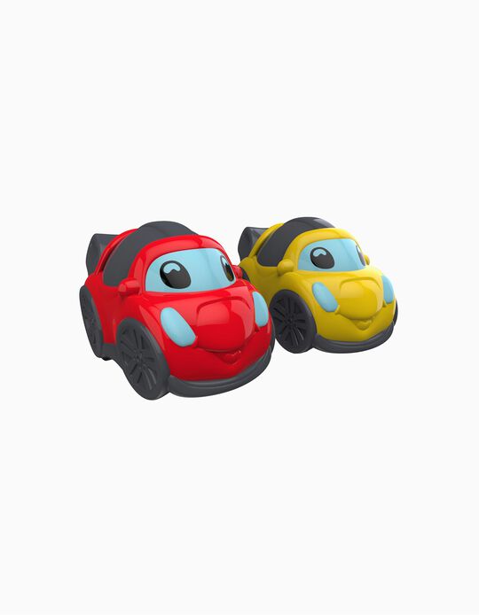 2 Cars Set Racing Friends Chicco 1A+