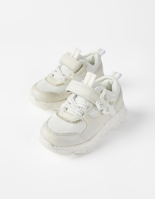 Zapatillas para Bebé Niña 'ZY Superlight Runner', Blancas