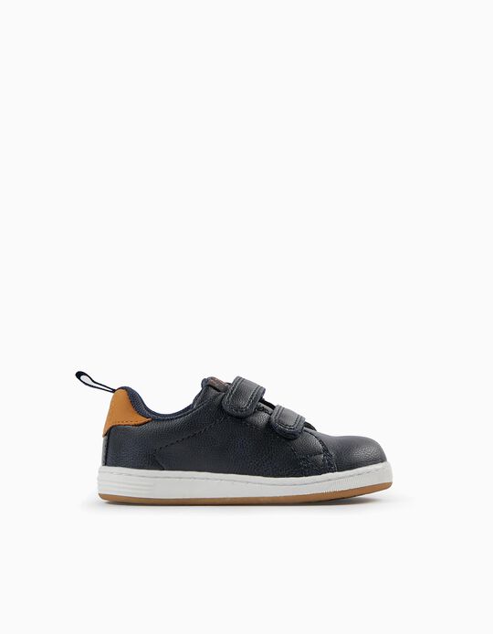 Trainers for Baby Boys 'ZY 1996', Dark Blue/Camel