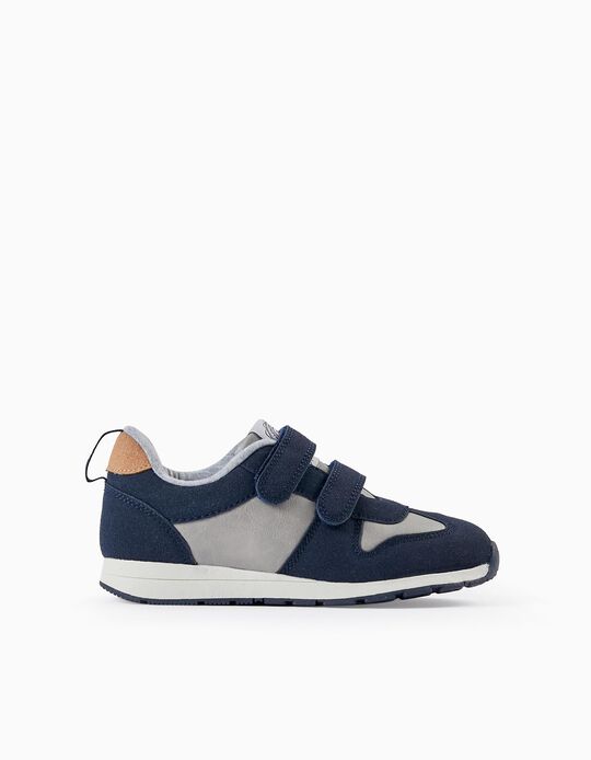 Trainers for Boys 'ZY 1996', Gray/Dark Blue