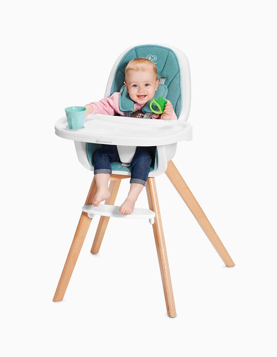 High Chair, Tixi by Kinderkraft, Turquoise