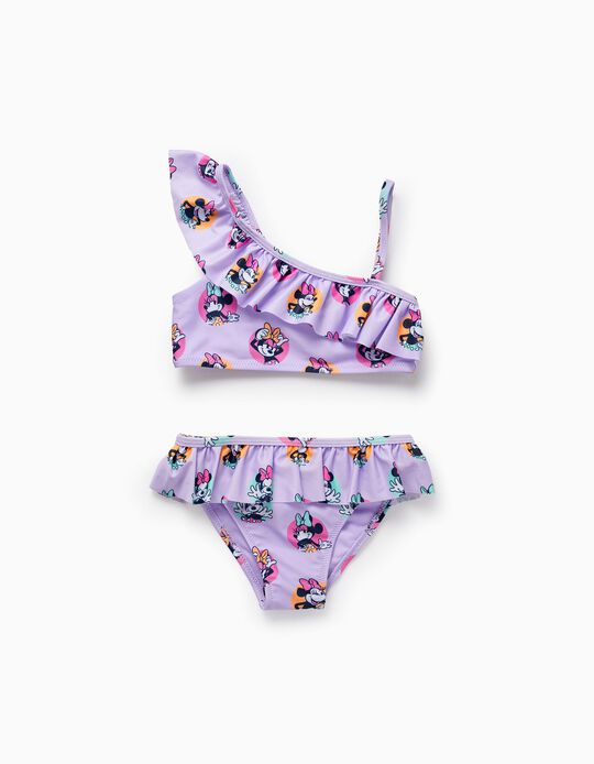 UPF 60 Bikini for Girls 'Minnie', Lilac