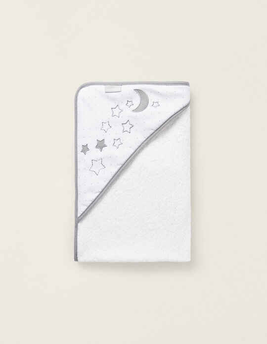 Bath Towel 70x70cm, Silver Moon, by Rebelde