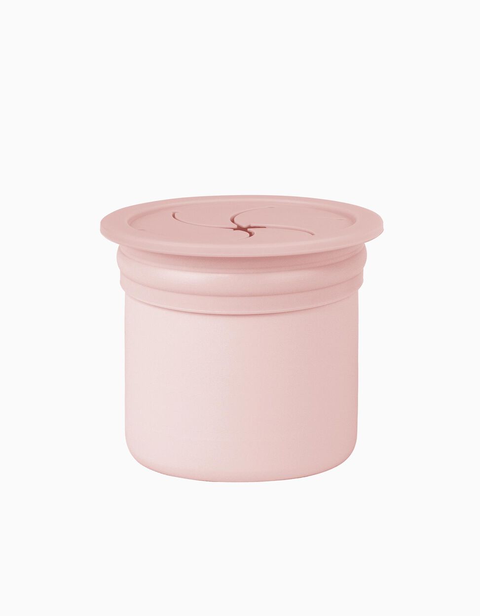 Snack Cup with Straw Pink/Grey Minikoioi 6M+