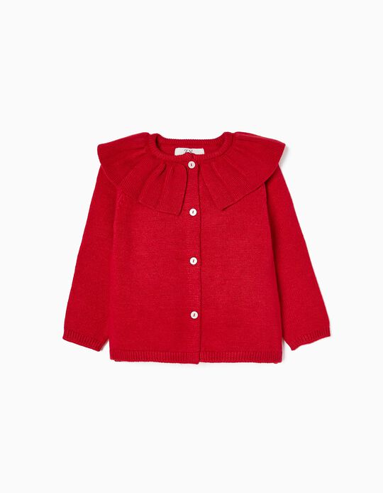 Cardigan for Baby Girls 'B&S', Red
