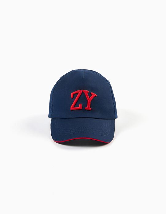 Cap for Babies and Boys 'ZY', Dark Blue