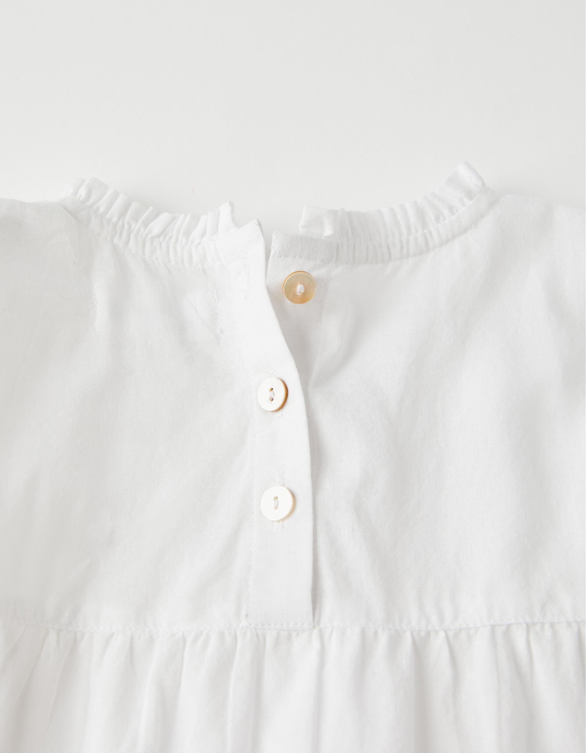 ZIPPY Blouse Ls Cambric White Fille