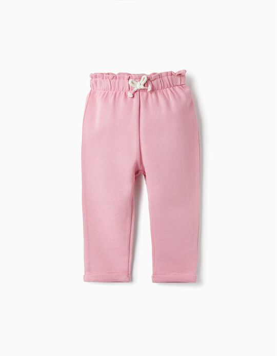 Joggers for Baby Girls, Pink