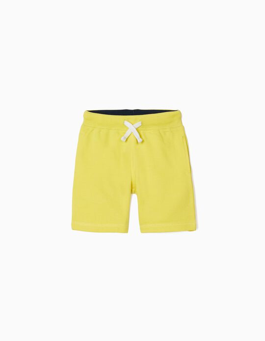 Sports Shorts for Boys, Yellow