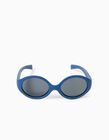 Flexible Sunglasses with UV Protection for Babies, Blue
