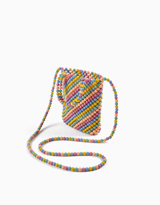 Beaded Bag for Baby and Girl, Multicolour