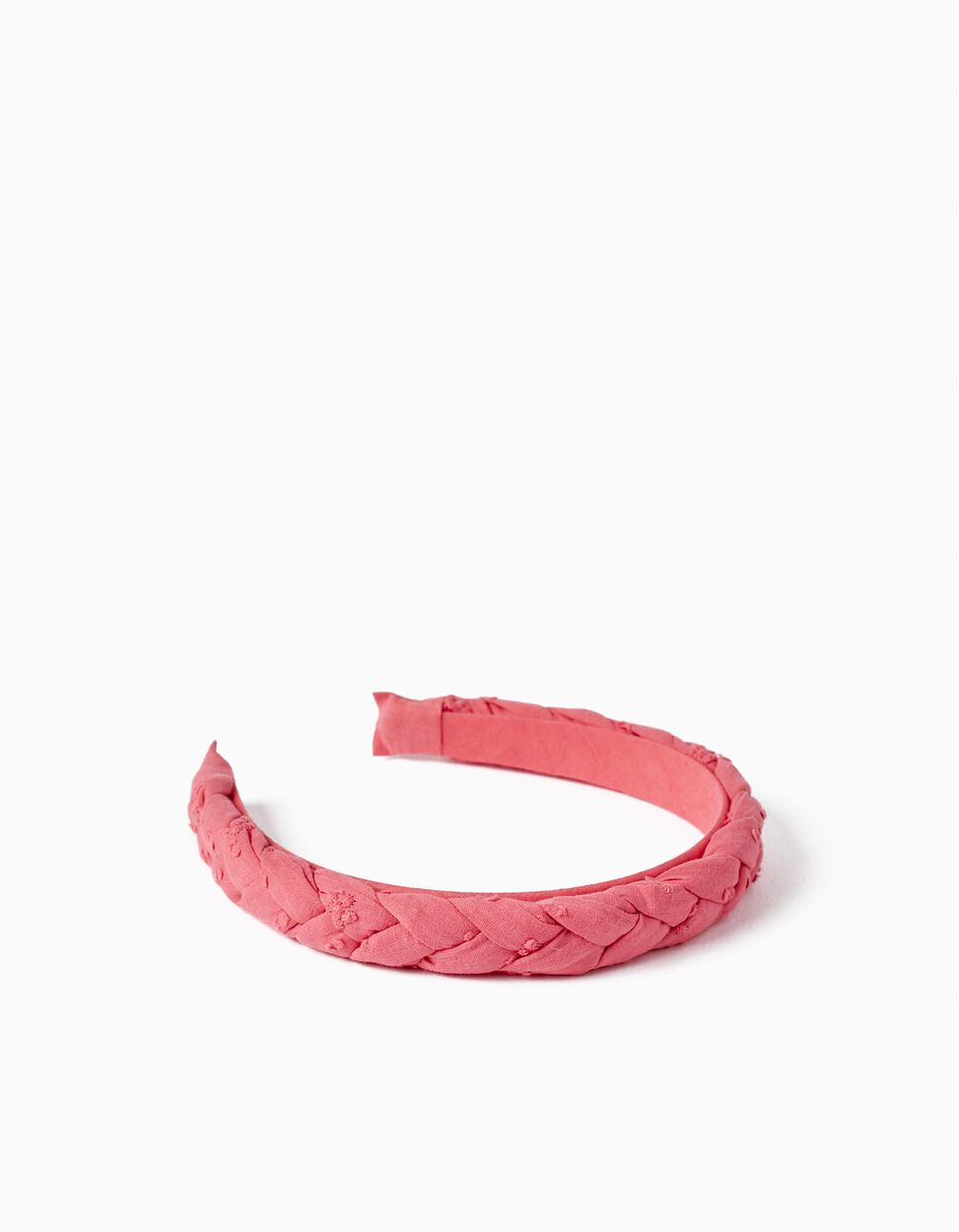Buy Online Fabric Headband with Braided Detail for Girls, Pink