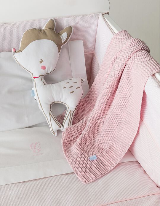 Knitted Blanket 90X75cm by Zy Baby