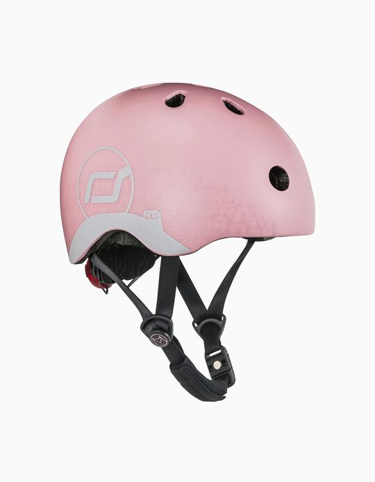 Reflective Helmet Pink Scoot & Ride
