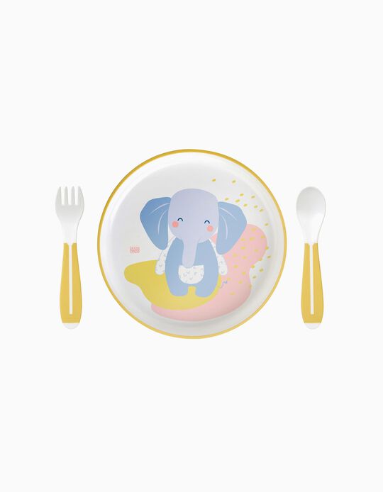 Conjunto de Alimentación 3 Piezas Elephant Saro