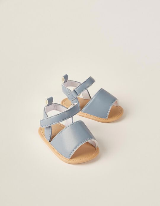 Sandals for Newborn Baby Girls, Blue