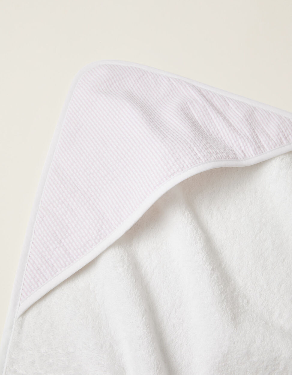 Hooded Bath Towel Pink 75X75Cm Zy Baby