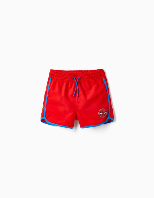 Swim Shorts for Boys 'Spider-Man', Red/Blue