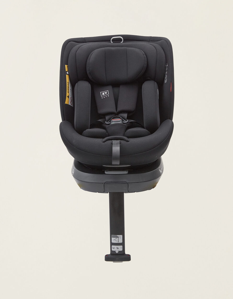 Cadeira Auto I-Size ZY Safe Primecare Isofix (40-150cm), Preto