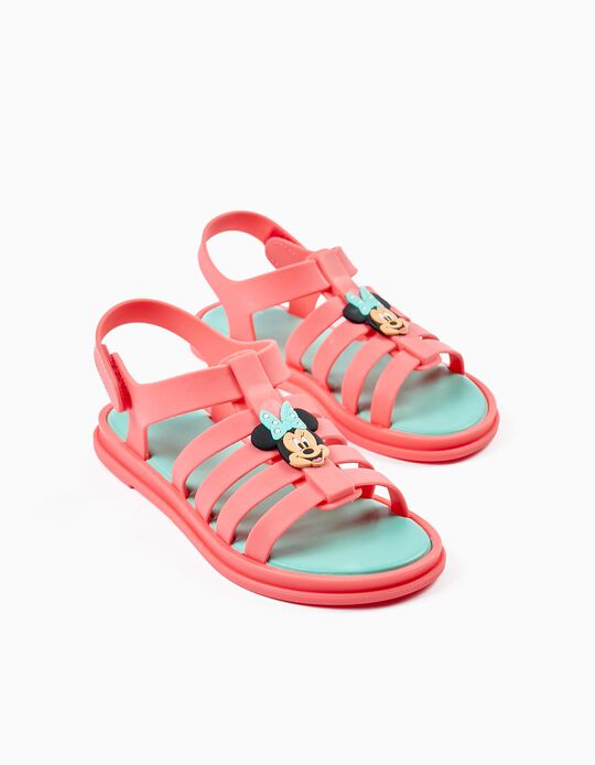 Sandálias de Borracha para Menina 'Minnie ZY Delicious', Coral