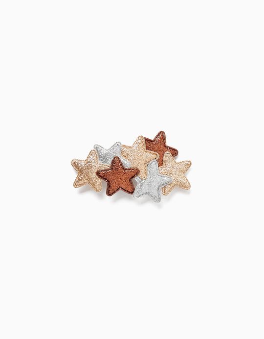 Hair Clip for Baby and Girl 'Stars', Multicolour