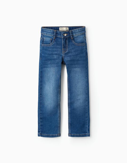 Pantalones de Vaquero para Niña 'Slim Fit', Azul