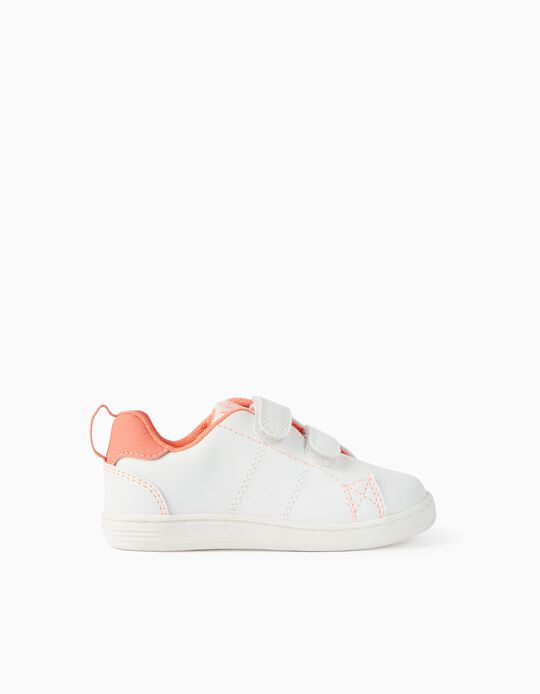 Trainers for Baby Girls 'ZY 1996', White/Coral