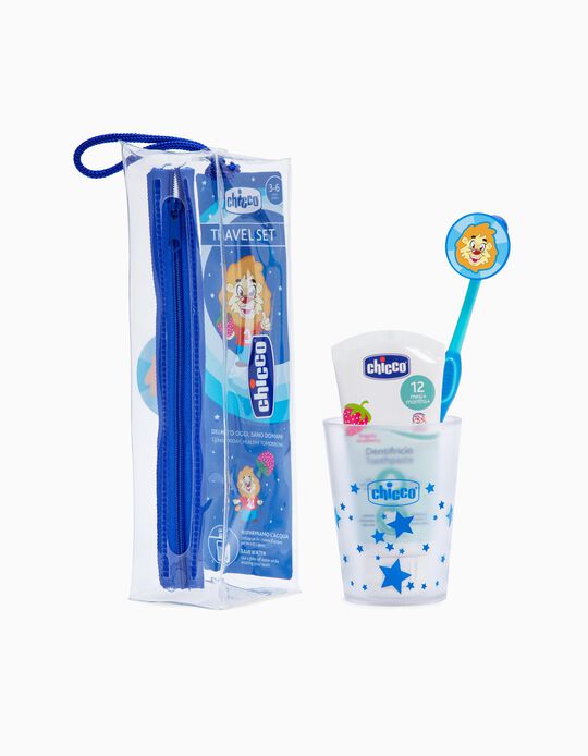 Pack Escova de Dentes 3-6A Azul Chicco