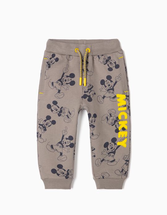 Joggers for Baby Boy 'Mickey', Grey