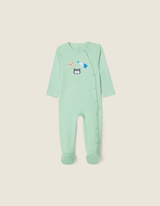 Sleepsuit for Baby Boys 'Camp Buddies', Green