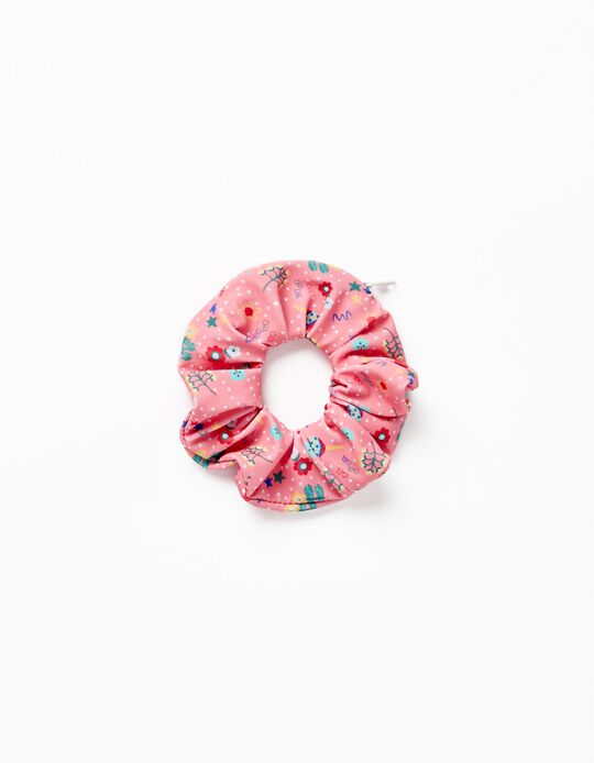 Scrunchie Elastic with Zipper for Girls, Multicolour