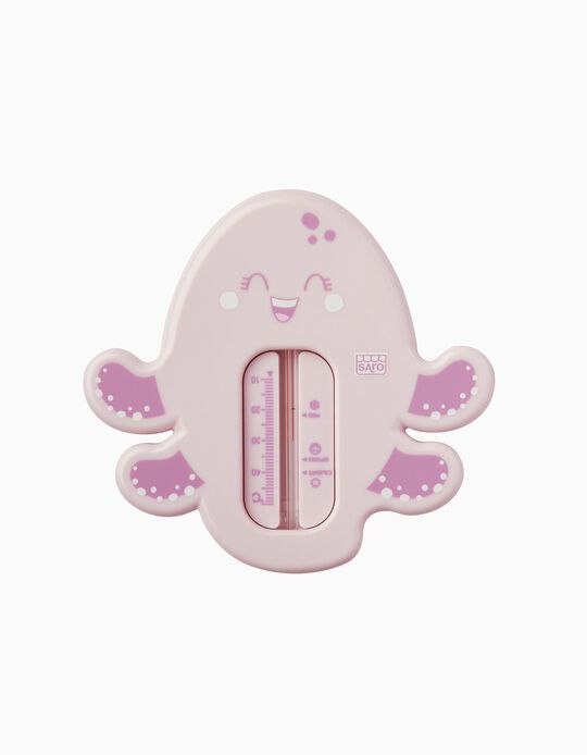 Bath Thermometre, Saro, Pink