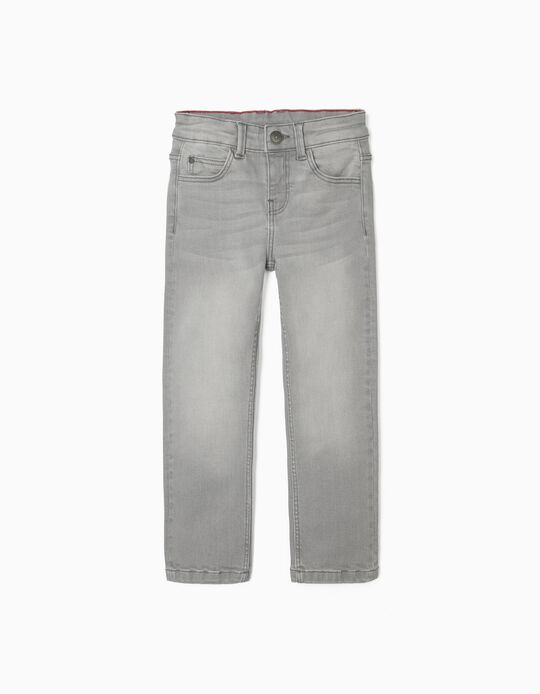 Jeans for Boys 'Slim Fit', Light Grey