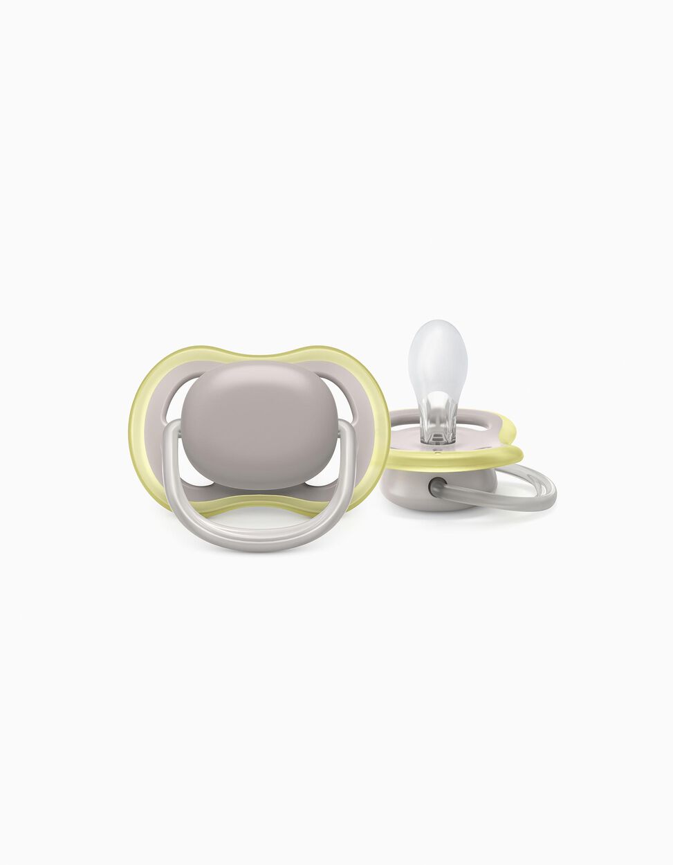 2 Sucettes Ultra Air Silicone Neutral 6-18M Philips/Avent