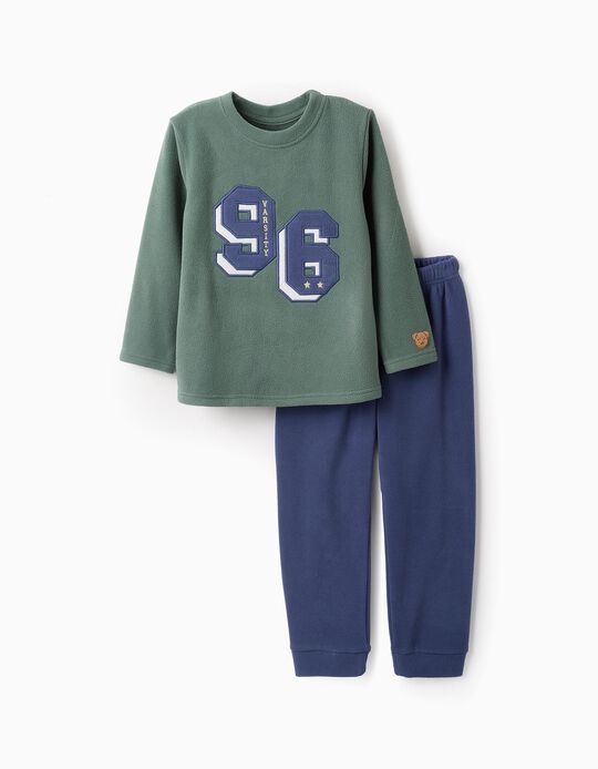 Comprar Online Pijama Polar para Menino '96', Verde/Azul