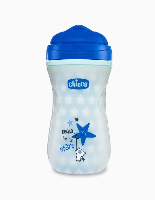 Glow-in-the-dark Training Cup Chicco Blue 14M+