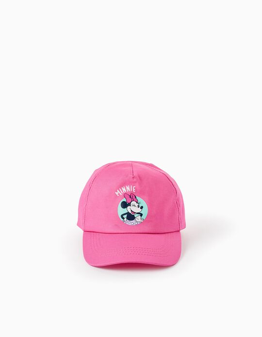 Cotton Cap for Girls 'Minnie', Pink