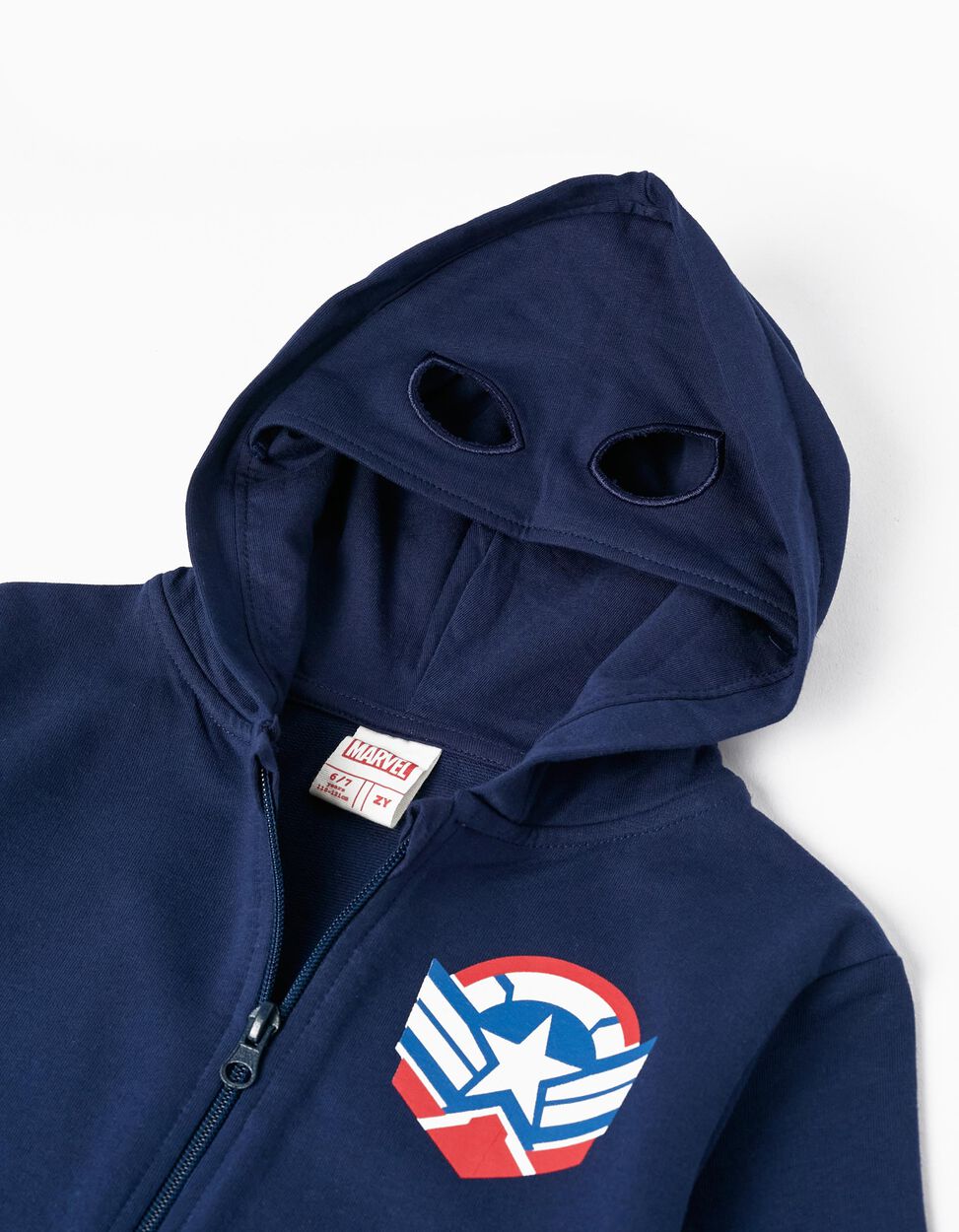 Buy Online Hooded Jacket-Mask for Boys 'Captain America', Dark Blue