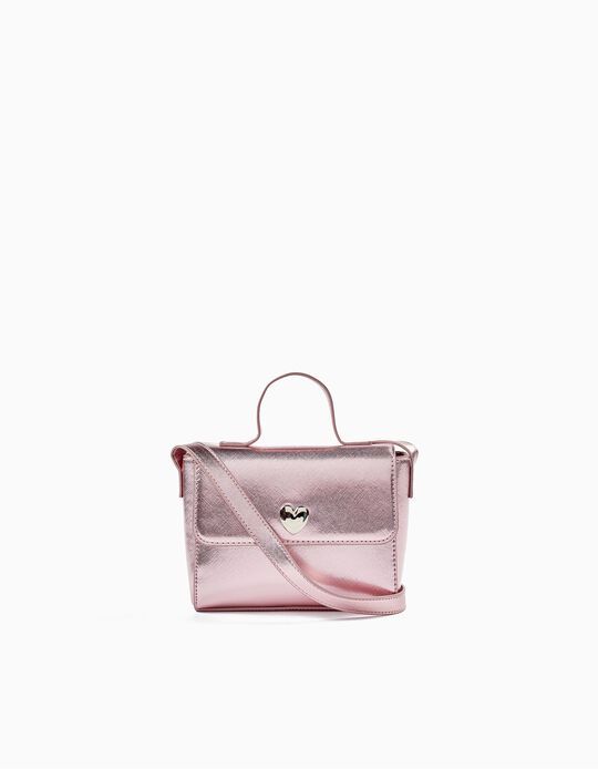 Shoulder Bag for Girls 'Heart', Pink