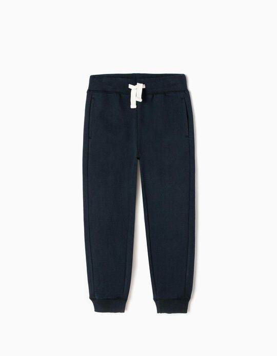 Buy Online Cotton Joggers for Boys, Dark Blue