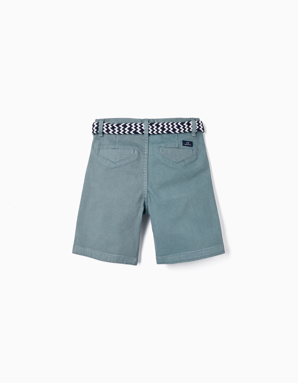 Comprar Online Pantalones Cortos Midi con Cinturón para Niño, Azul
