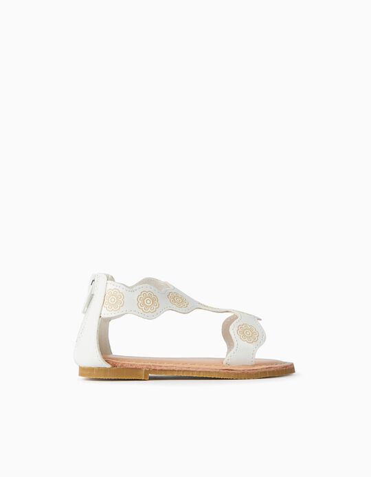 Sandals for Baby Girls, White